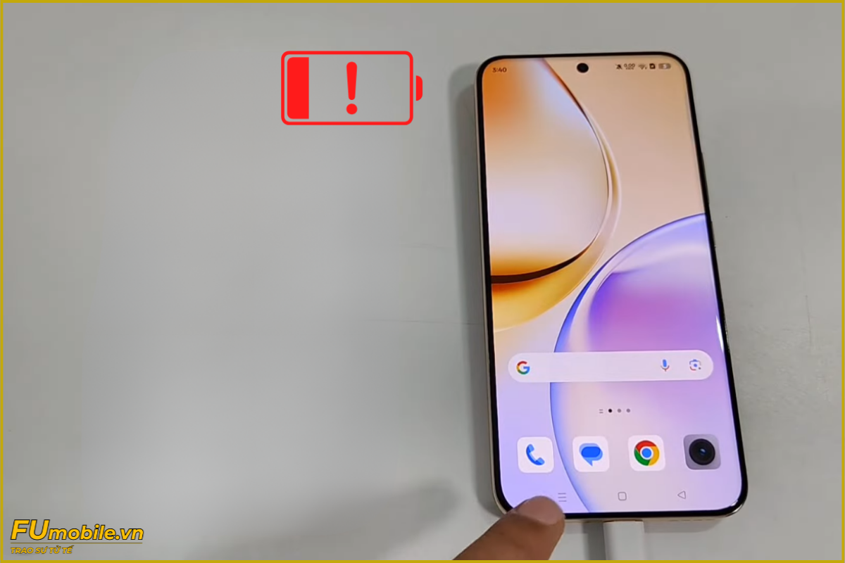 Realme 14 Pro+ 5G lỗi pin sạc không vào