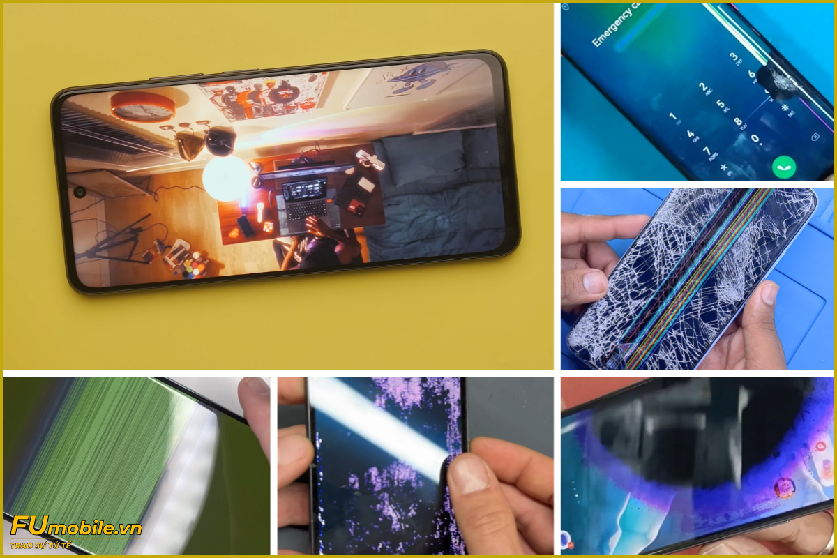 Realme C75X và các lỗi màn hình thường gặp