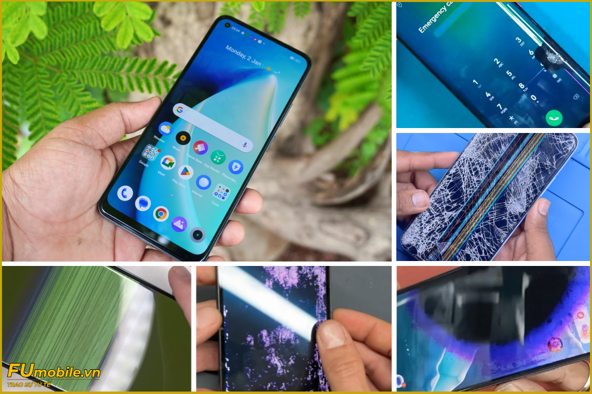 Realme Narzo 60 và các lỗi màn hình thường gặp