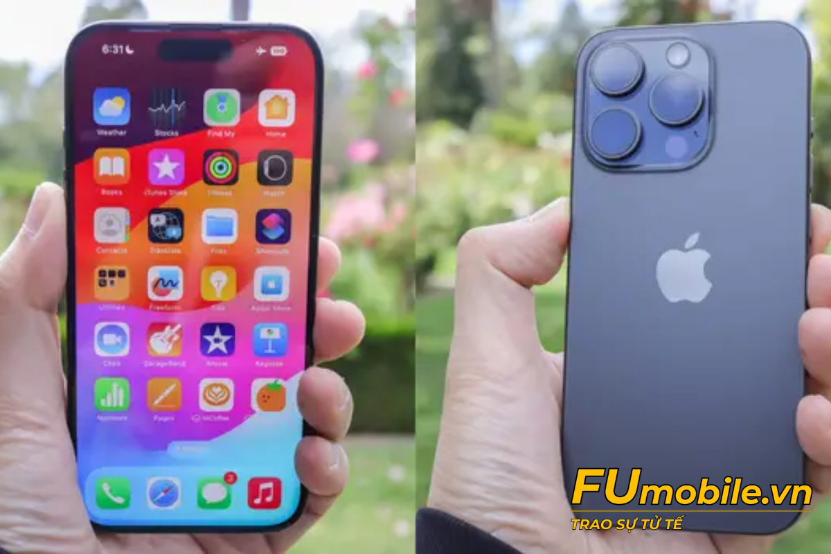 review iphone 15 pro a2