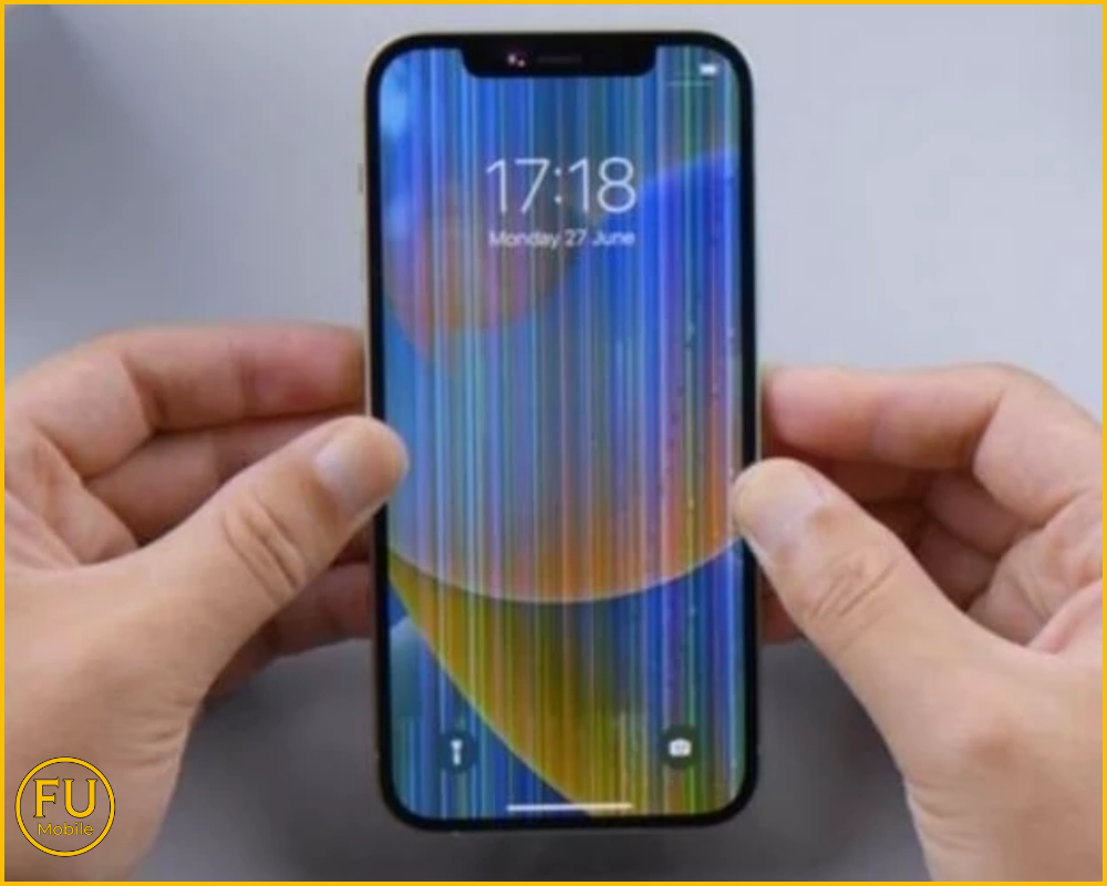 Ron điện thoại bị hở sẽ làm hỏng màn hình hiển thị