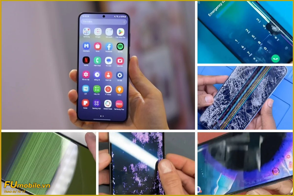 Samsung Galaxy S25 và các lỗi màn hình thường gặp