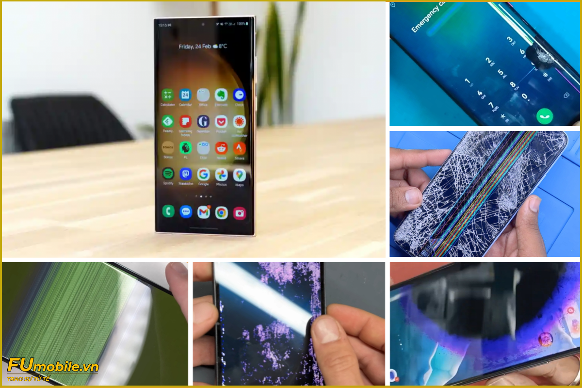 Samsung S23 Ultra và các lỗi màn hình thường gặp