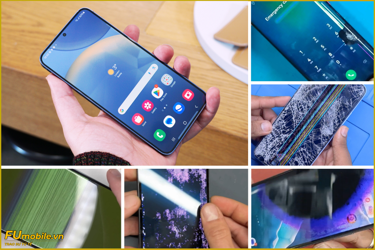 Samsung S24 Plus và các lỗi màn hình thường gặp