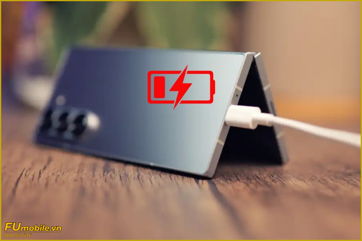 Samsung Z Fold 7 lỗi pin sạc không vào
