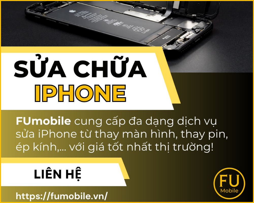 Sửa chữa iPhone chuyên nghiệp uy tín tại TP.HCM