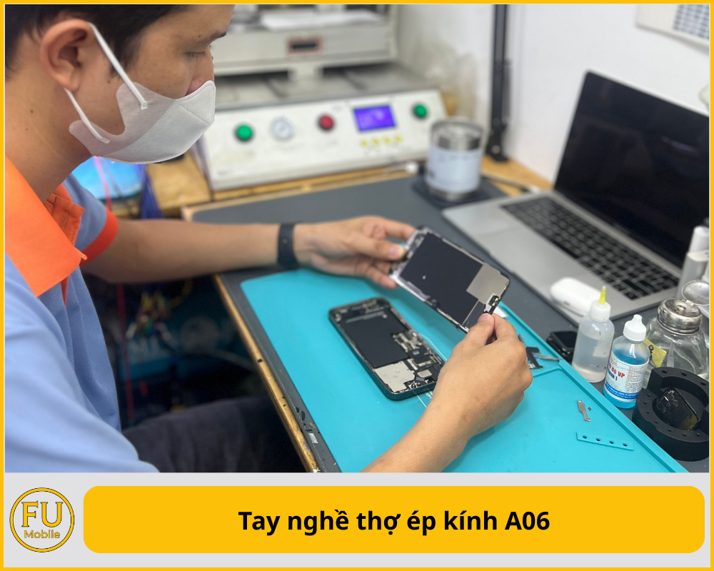 Tay nghề thợ ép kính A06