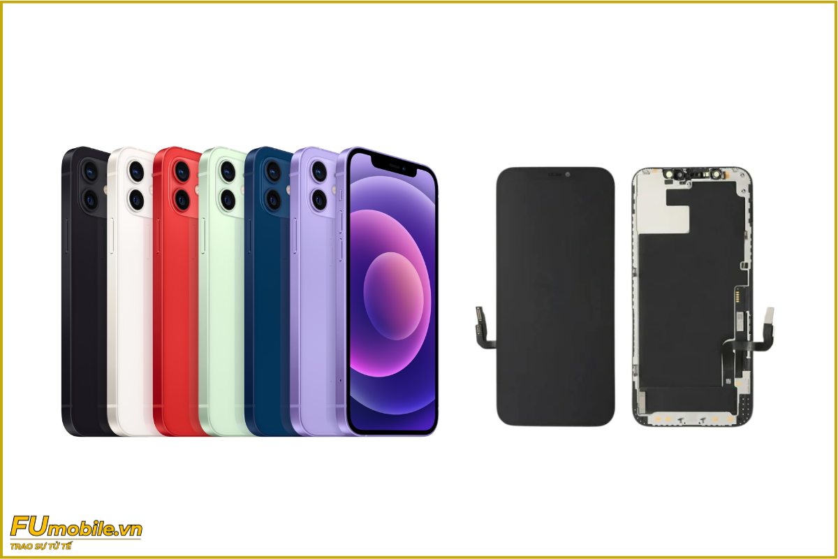 Thay màn hình iPhone 12 Mini chính hãng, giá rẻ