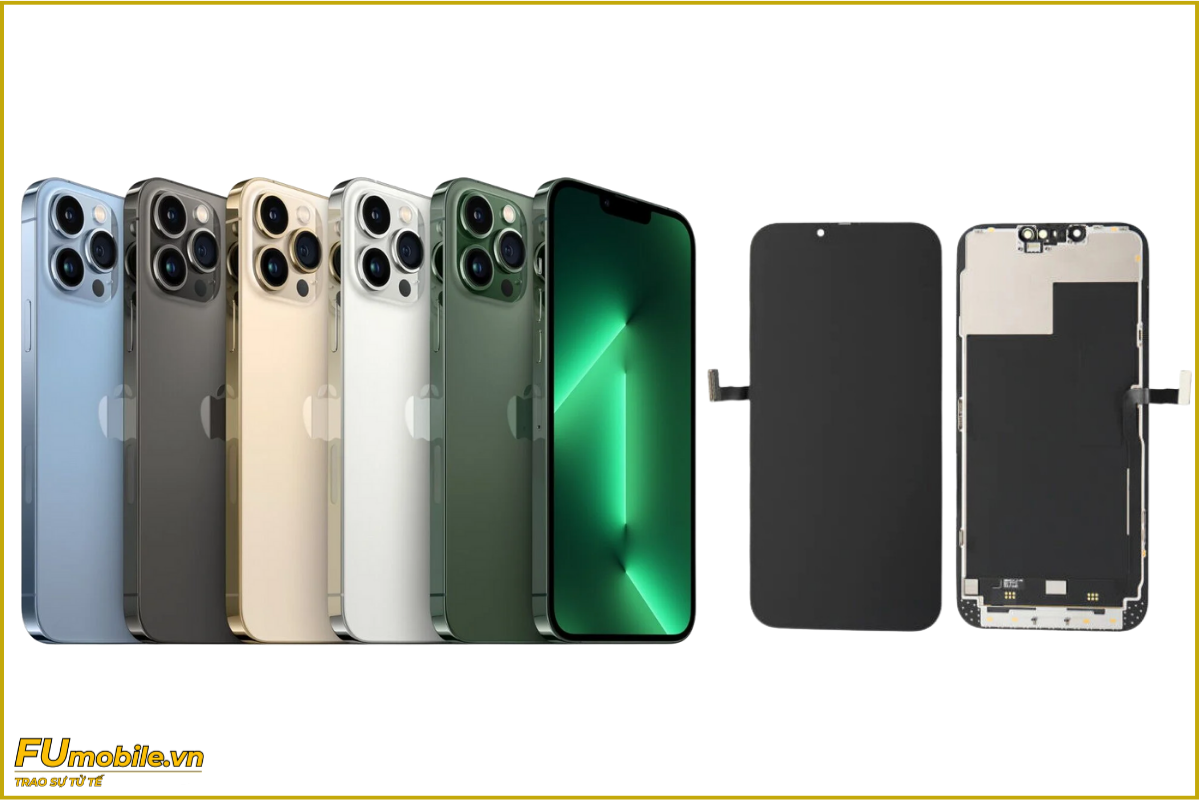 Thay màn hình iPhone 13 Pro chính hãng, lấy ngay