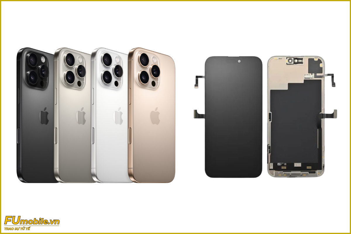 Thay màn hình iPhone 15 Pro chính hãng, lấy ngay