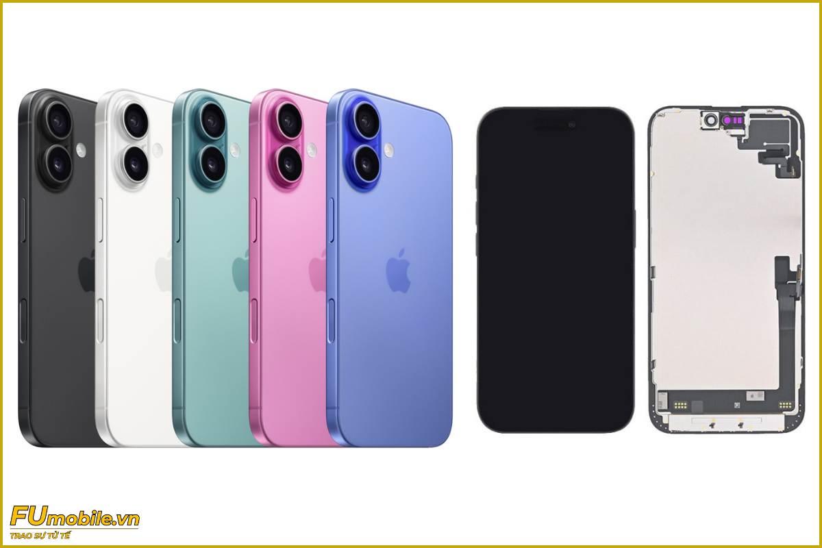 Thay màn hình iPhone 16 Plus chính hãng, giá rẻ