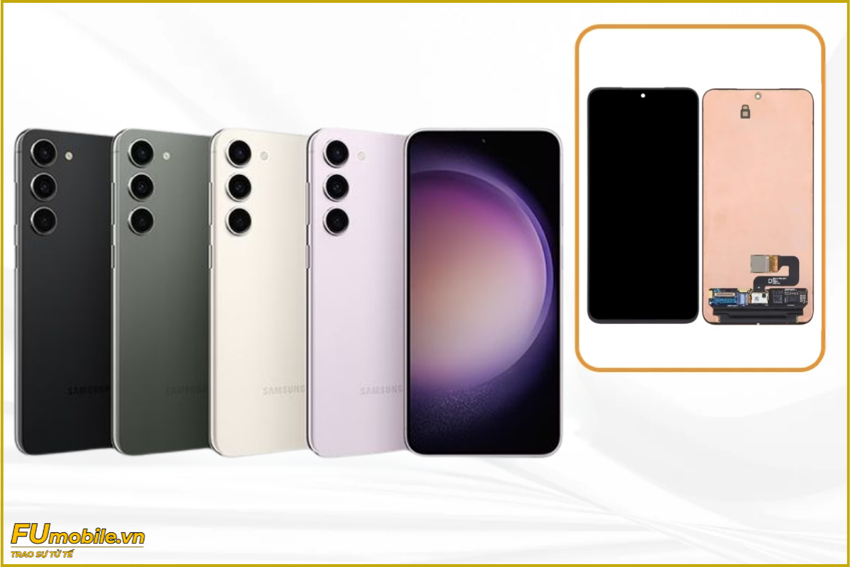 Thay màn hình Samsung Galaxy S23 Plus chính hãng, lấy ngay