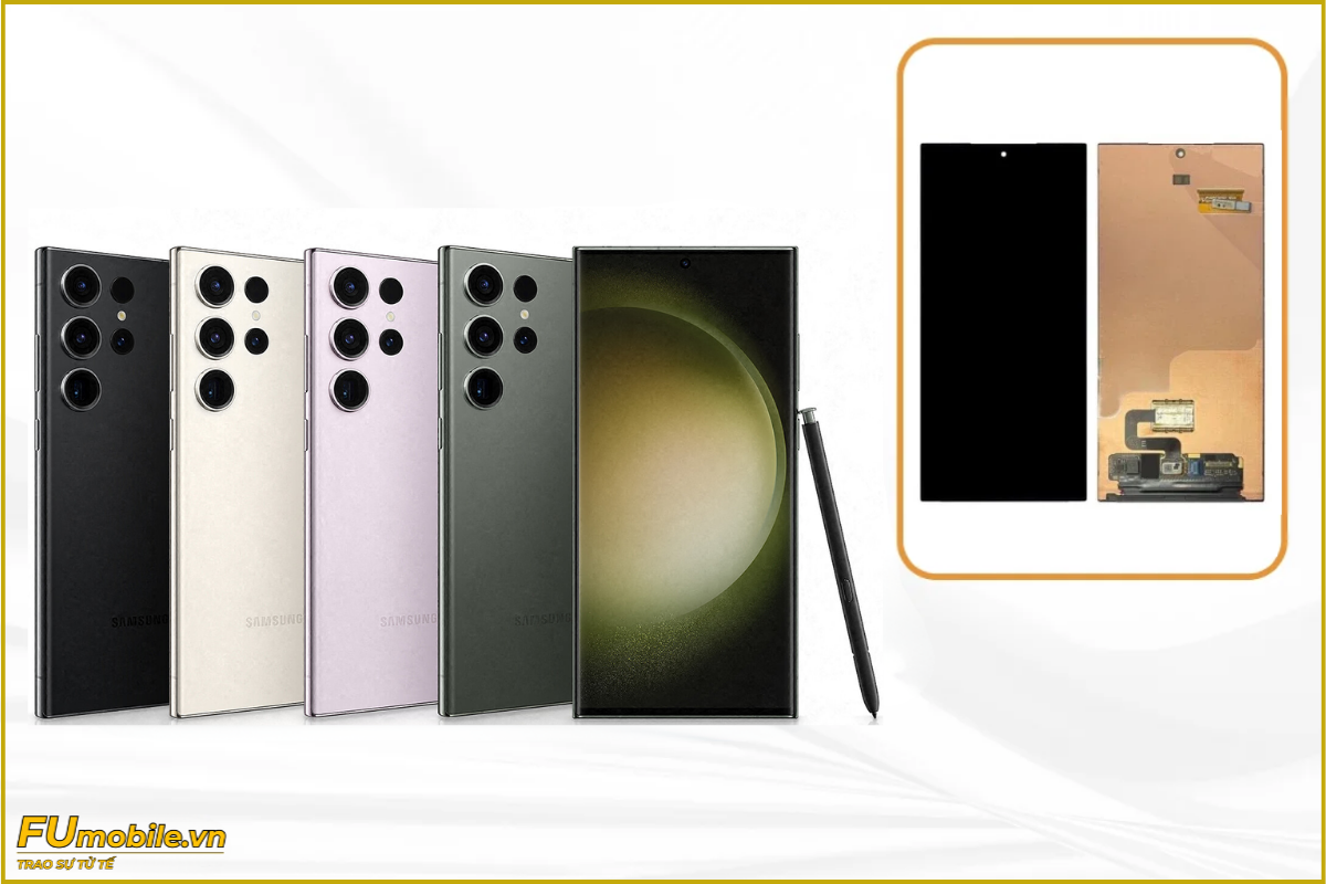 Thay màn hình Samsung Galaxy S23 Ultra chính hãng, giá rẻ