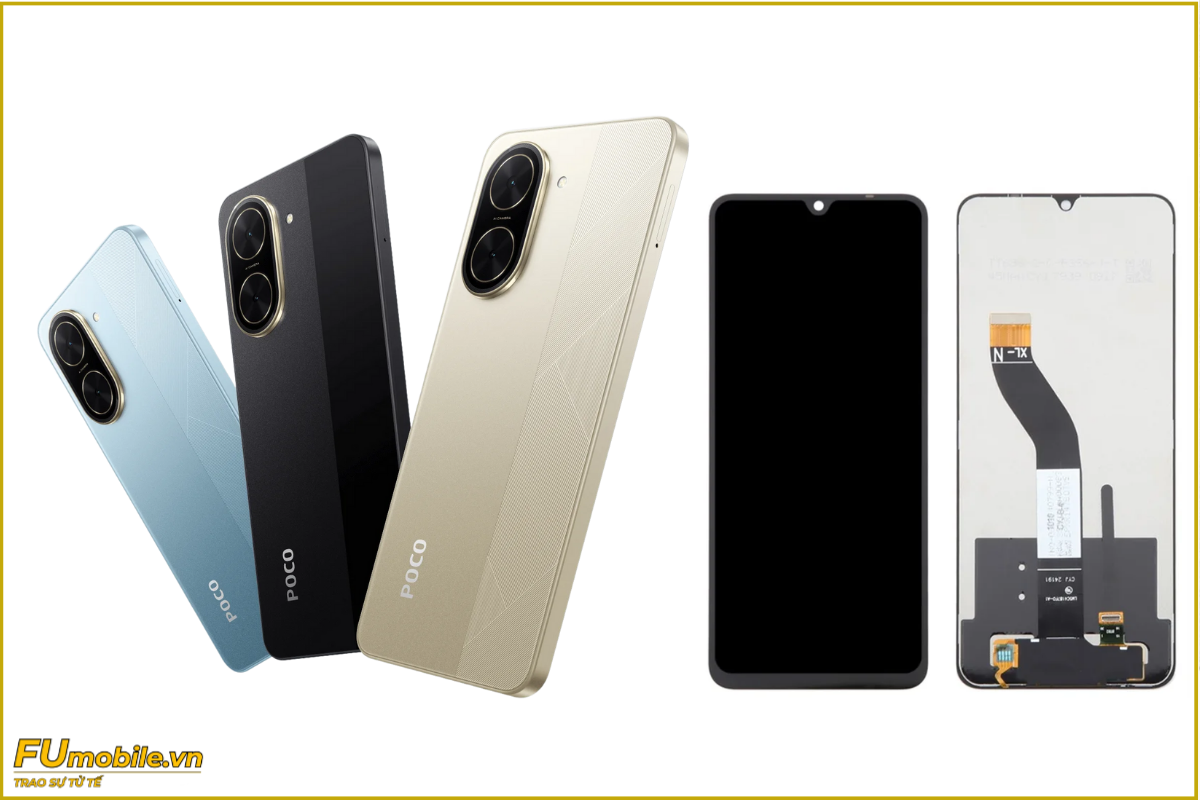 Thay màn hình Xiaomi POCO C71 chính hãng, giá rẻ