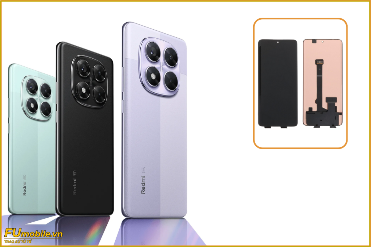 Thay màn hình Xiaomi Redmi Note 14 Pro 5G chính hãng, giá rẻ