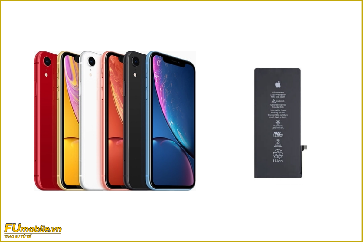 Thay pin iPhone XR chính hãng, lấy ngay