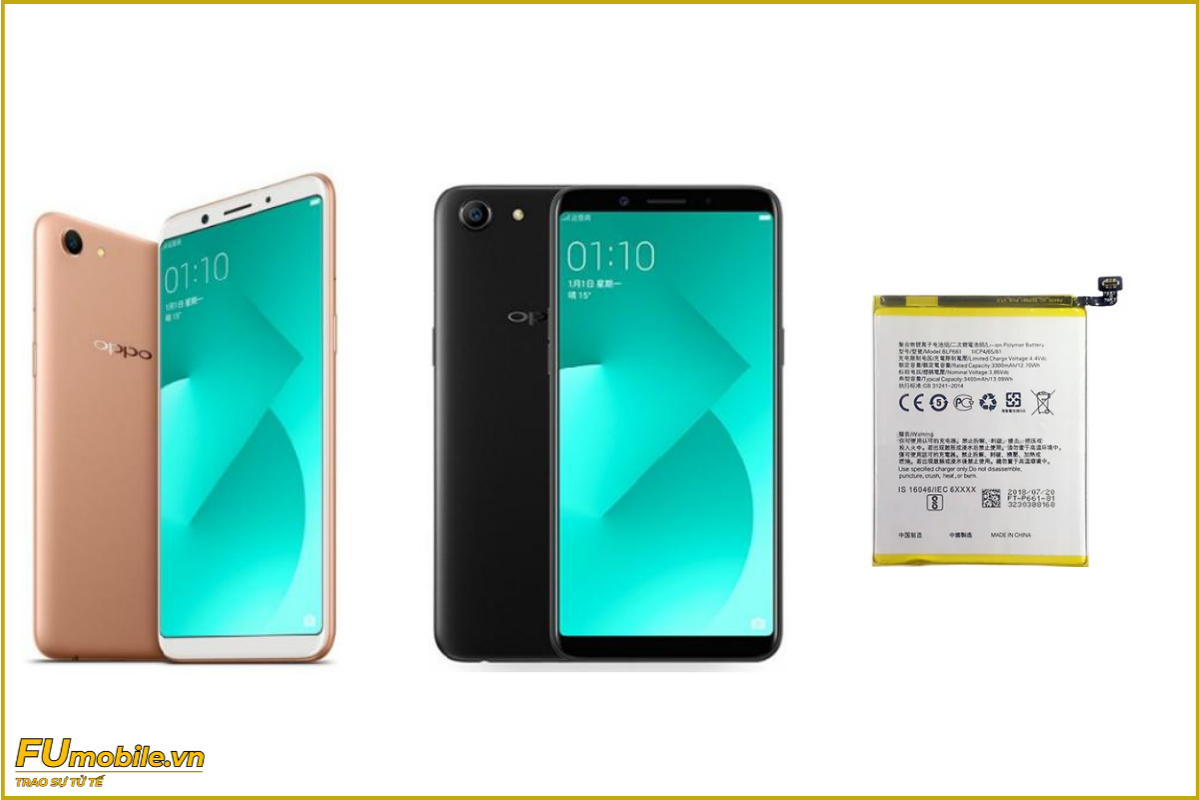 Thay pin OPPO A83 chính hãng, giá rẻ