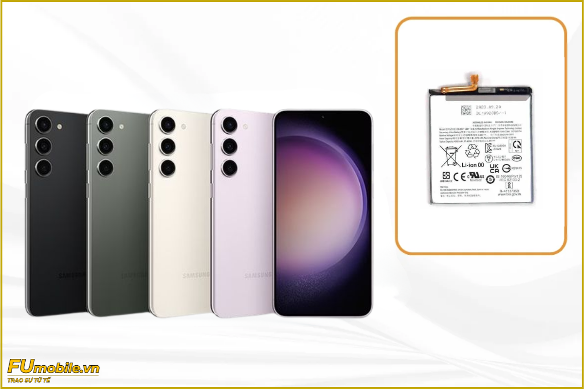 Thay pin Samsung Galaxy S23 chính hãng, giá rẻ