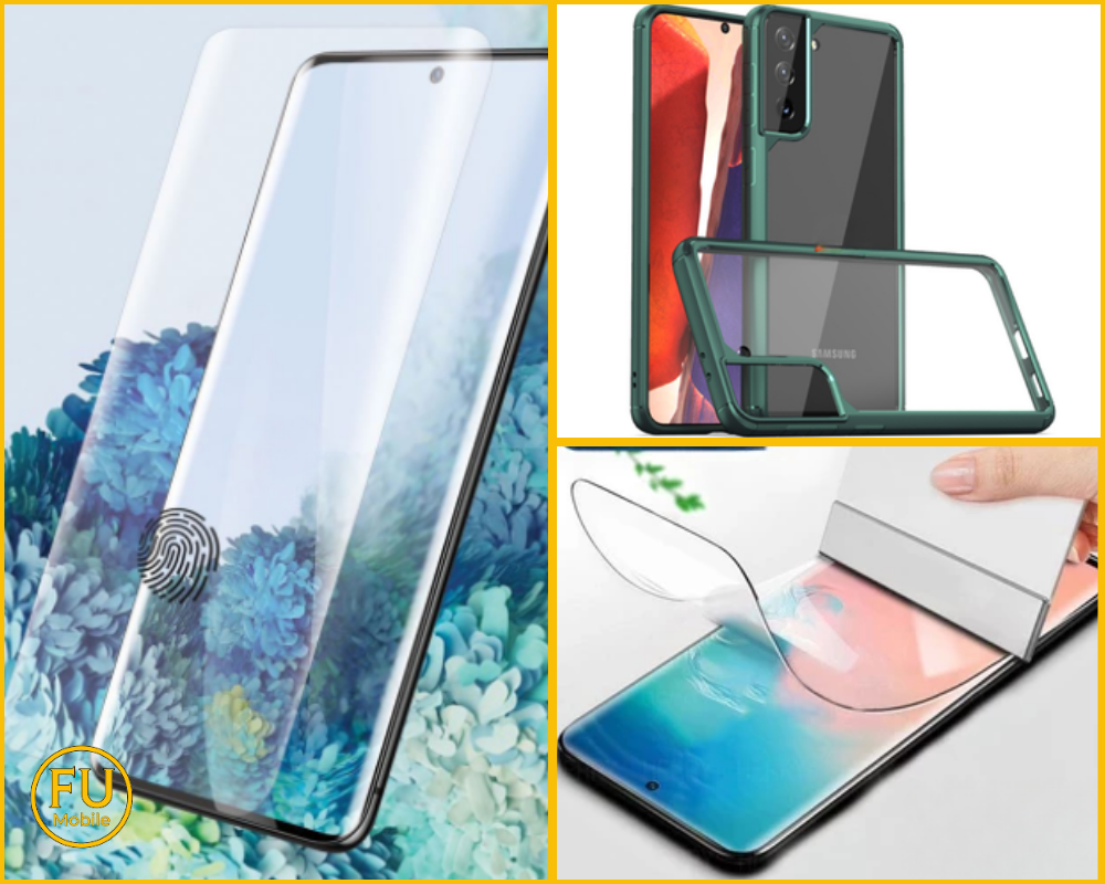 Top 3 phụ kiện giúp mặt kính S21 bền đẹp lâu dài