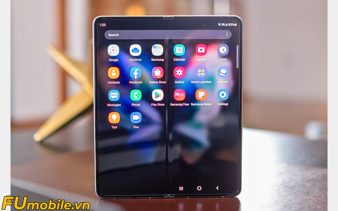 Trải nghiệm hình ảnh với màn hình Z Fold 3