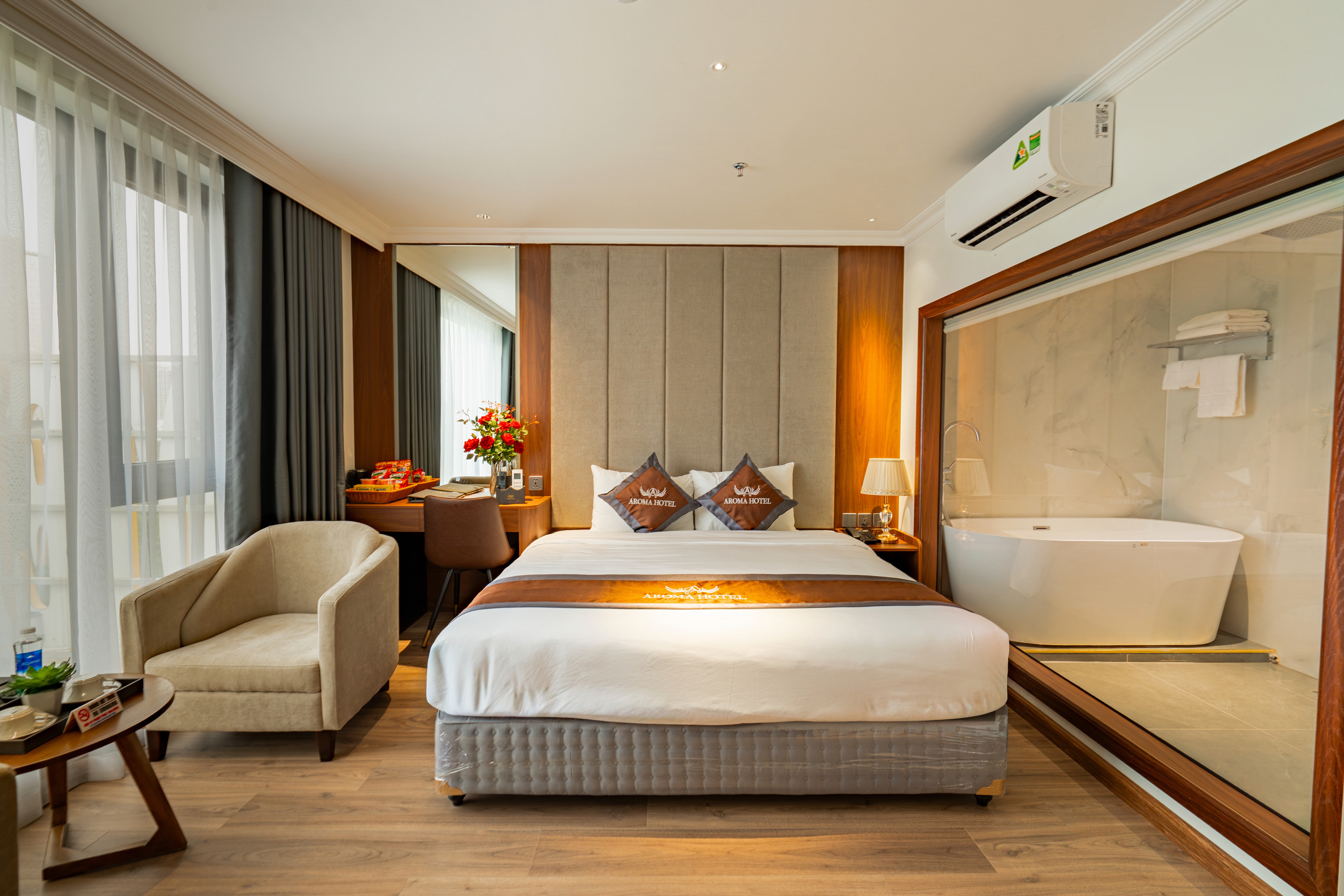 Phòng Nghỉ Đơn VIP - Aroma An Khánh Hotel