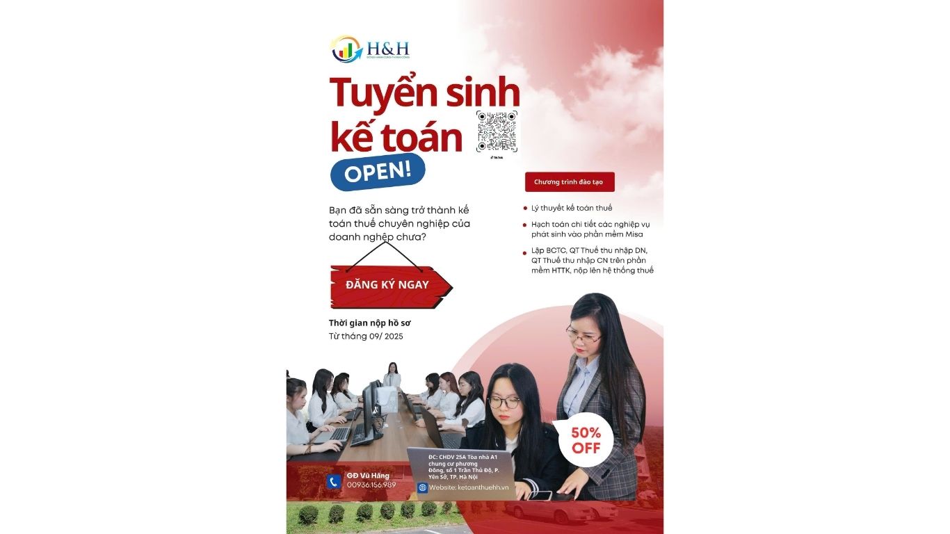 Khóa Kế Toán Thành Thạo Thực Chiến Kèm Riêng 1:1 Cùng Cô Vũ Hằng