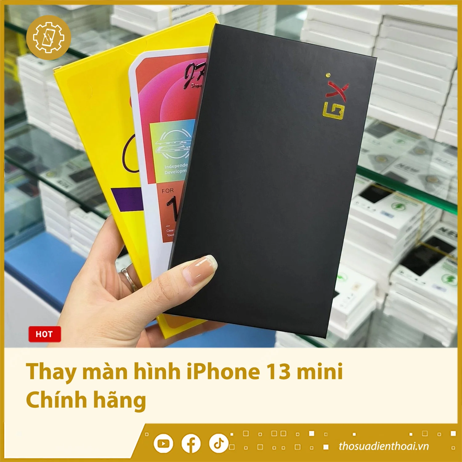 Thay màn hình iPhone 13 mini Chính hãng