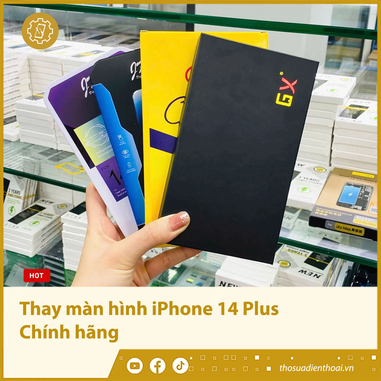 Thay màn hình iPhone 14 Plus - Chính hãng