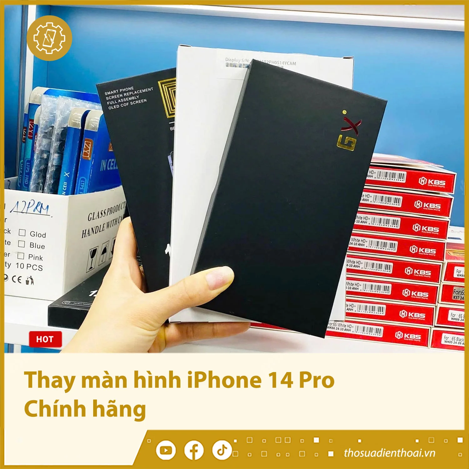 Thay màn hình iPhone 14 Pro - Chính hãng