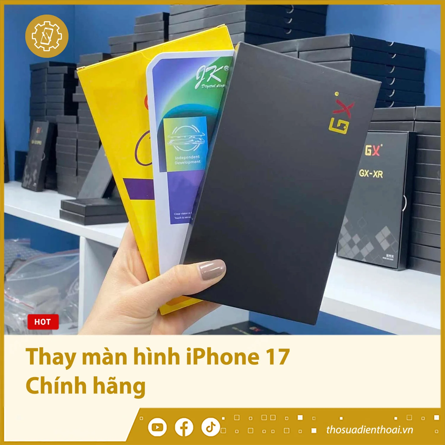 Thay màn hình iPhone 17 - Chính hãng