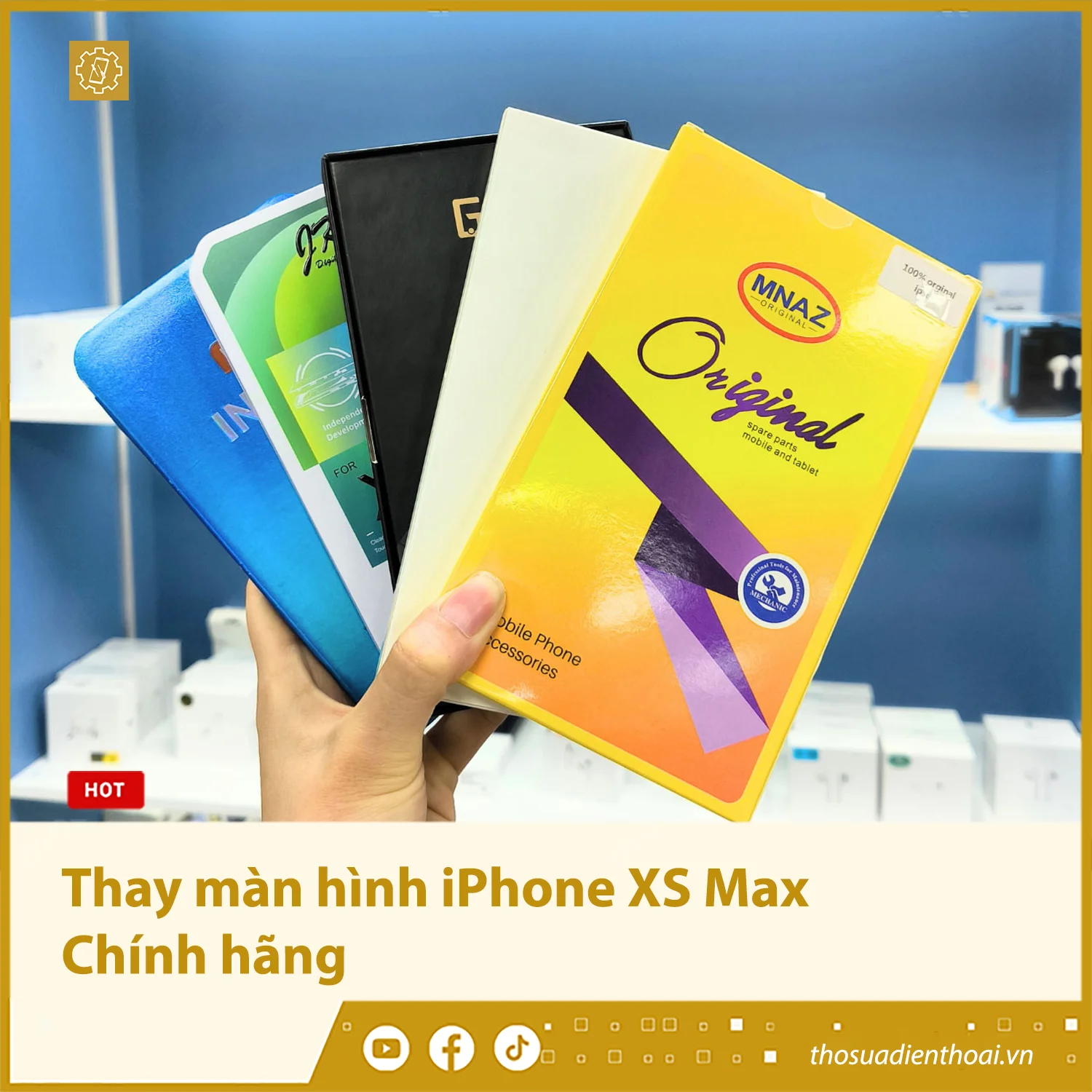 Thay màn hình iPhone XS Max - Chính hãng