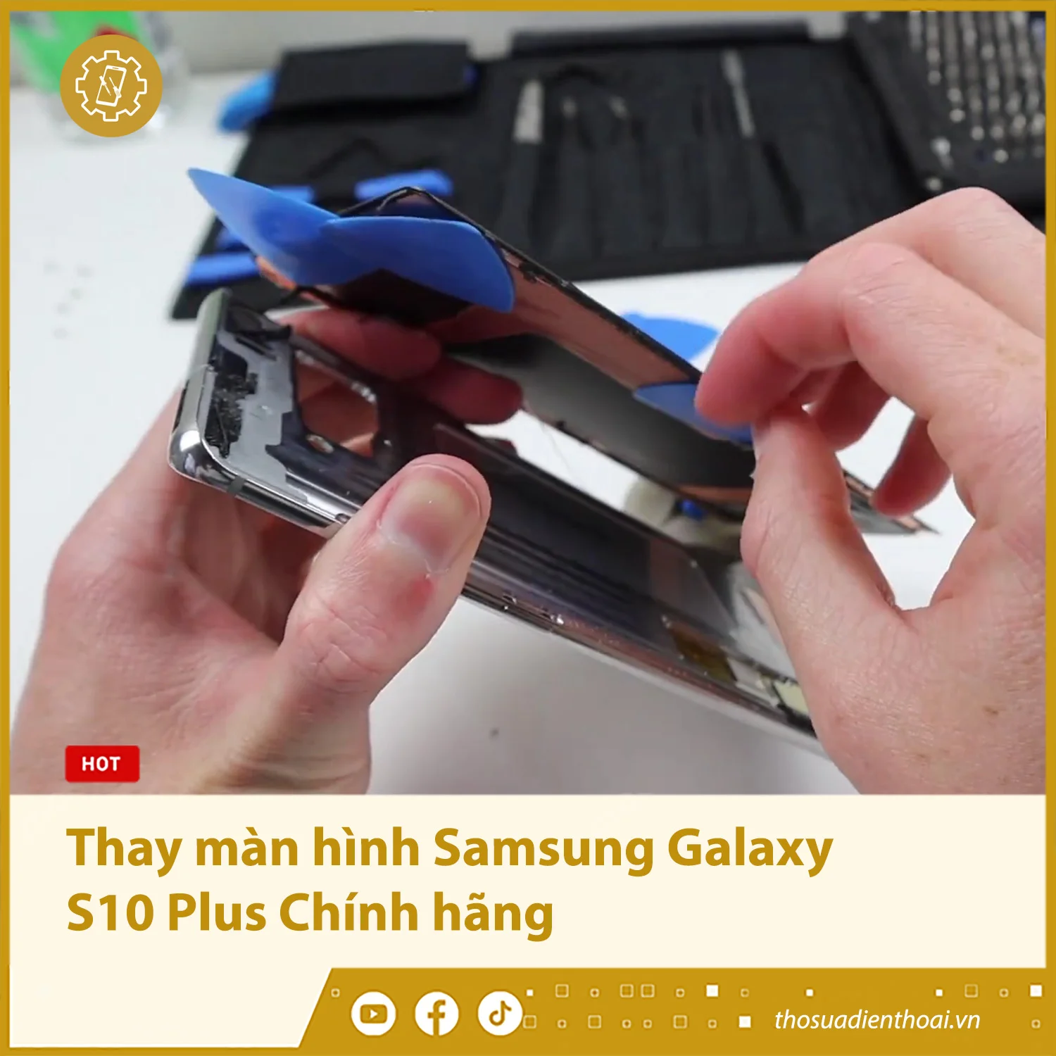 Thay màn hình Samsung S10 Plus Chính hãng