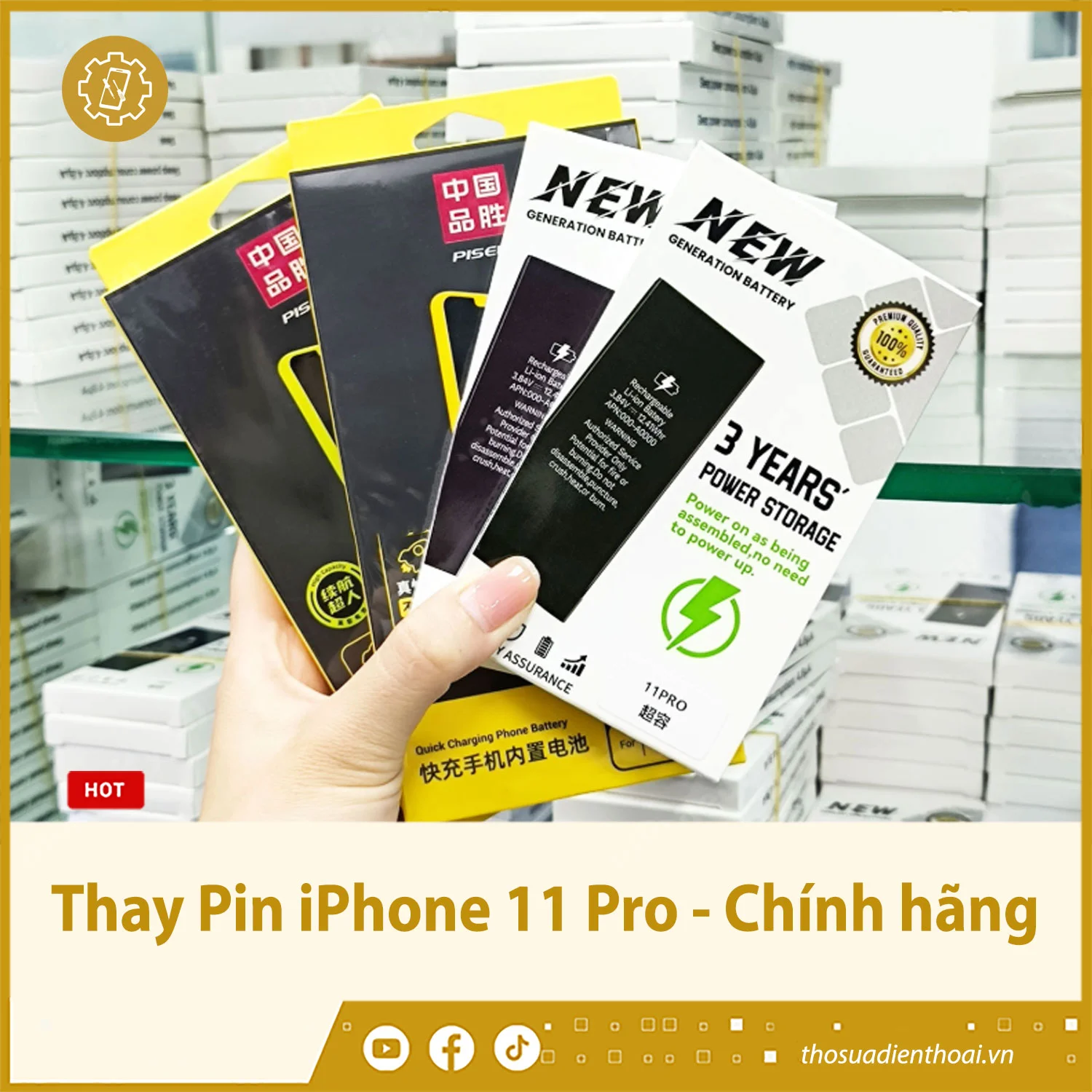 Thay Pin iPhone 11 Pro - Chính hãng
