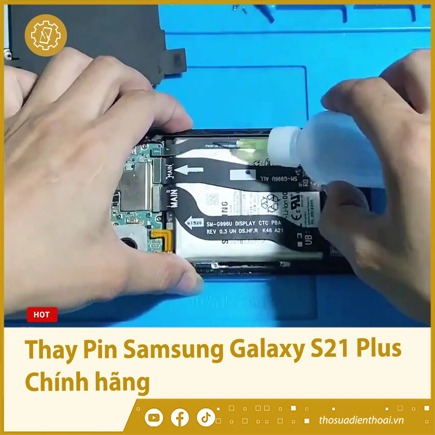 Thay Pin Samsung Galaxy S21 Plus Chính hãng