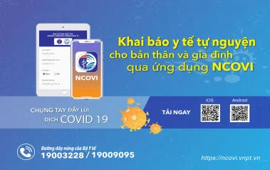 Hướng dẫn sự dụng Ứng dụng khai báo Y tế tự nguyện