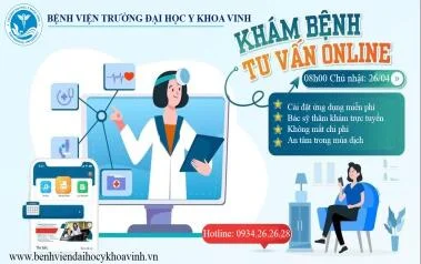 Bệnh viện trường Đại học Y khoa Vinh khai MIỄN PHÍ dịch vụ tư vấn khám và Kiểm tra sức khỏe mùa dịch