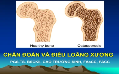 SINH HOẠT KHOA HỌC VỀ ĐIỀU TRỊ LOÃNG XƯƠNG