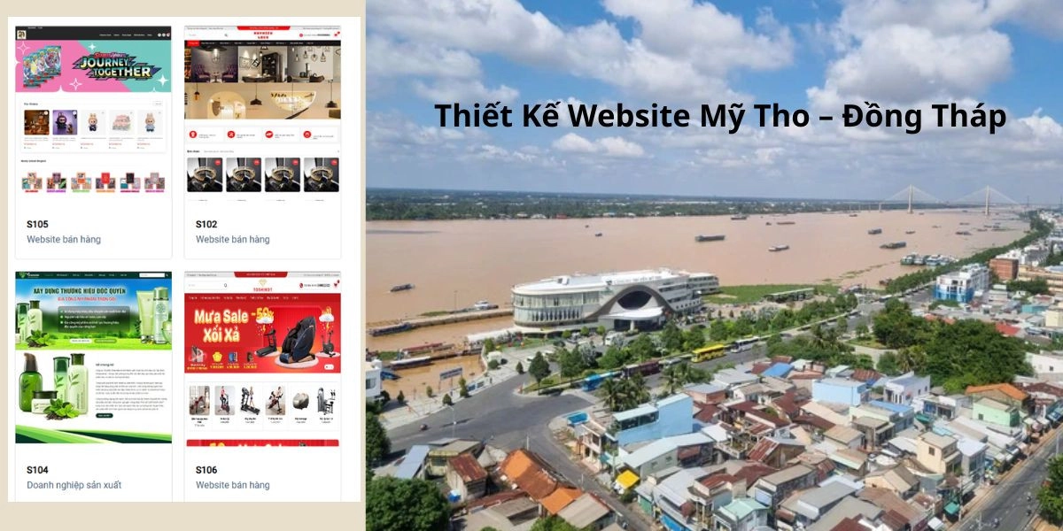 Thiết kế website Mỹ Tho, Đồng Tháp
