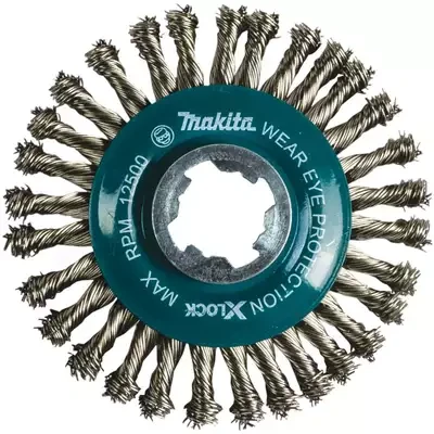 D-73405 - Brosse circulaire en l d’acier, l torsadé (plein), 115 mm D-73405 - Brosse circulaire en l d’acier, l torsadé (plein), 115 mm