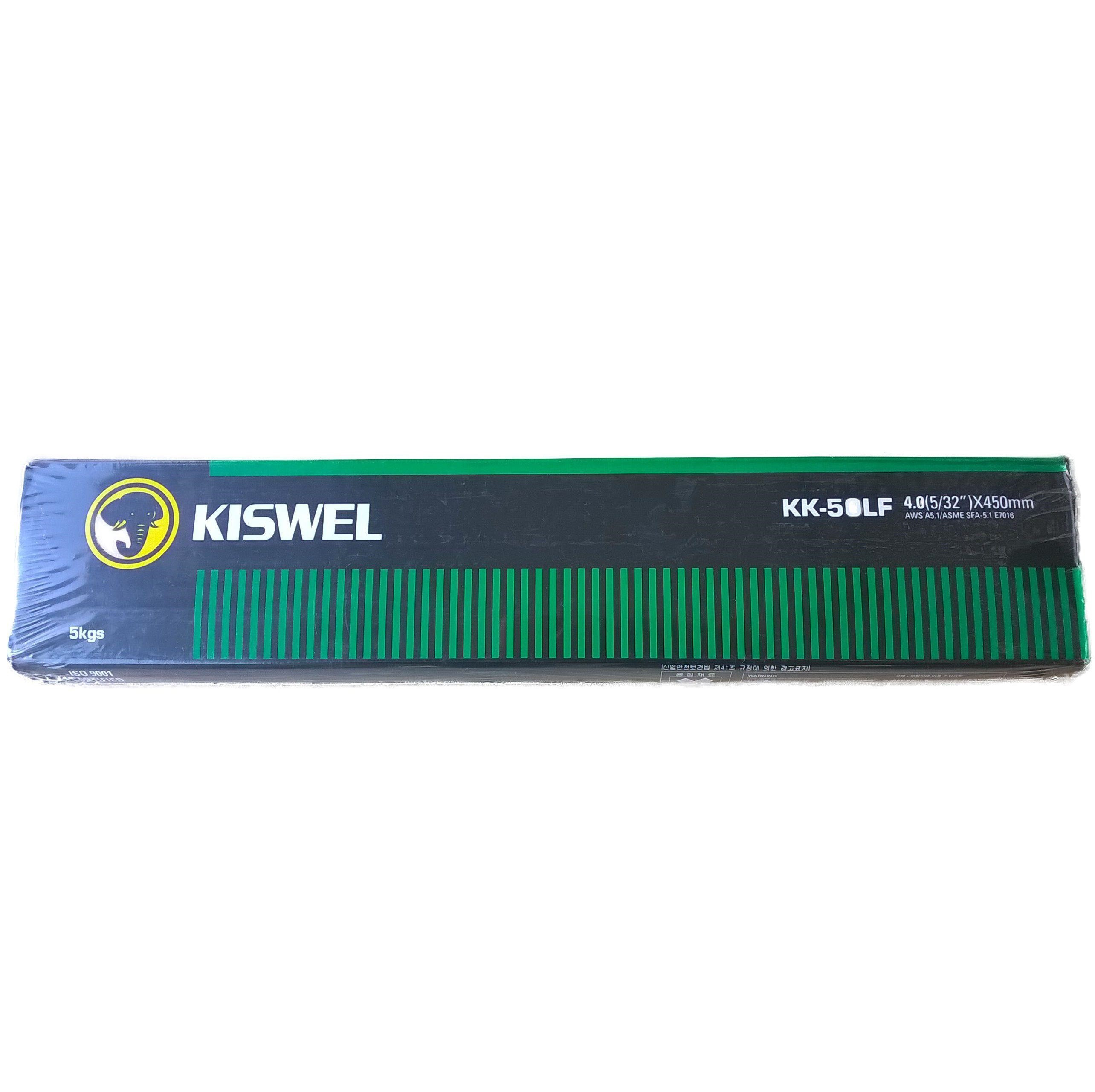 Que hàn Kiswel KK-50 LF E7016 3,2mm chính hãng giá tốt nhất Super MRO