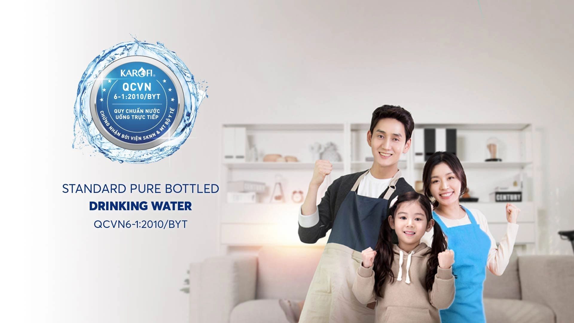 STANDARD PURE BOTTLED DRINKING WATER QCVN 6-1:2010/BYT