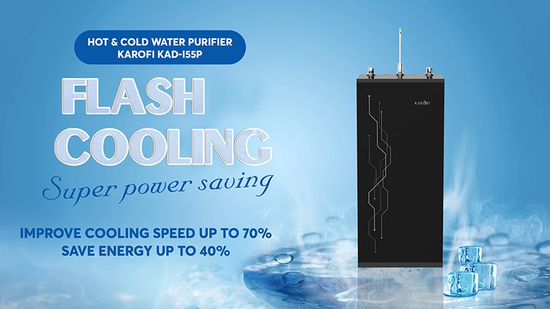 Overview Hot & Cold Water Purifier Karofi KAD-I55P