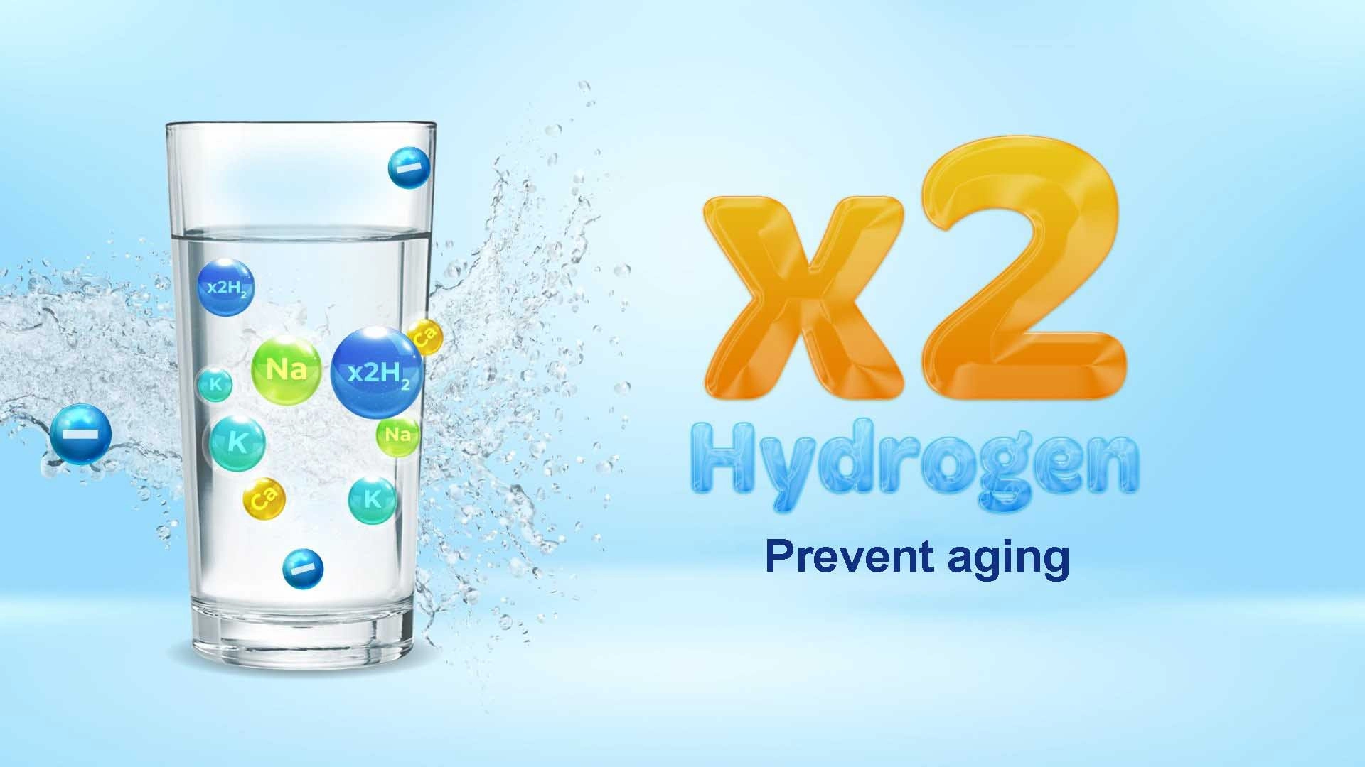 Supplementing with 2 Hydrogen filters