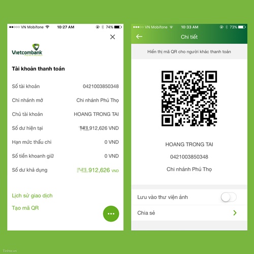 ung dung vietcombank 5