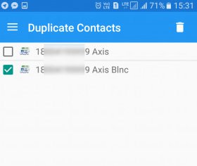 Duplicate Contacts 5