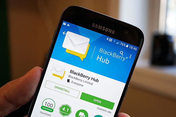 Blackberry hub