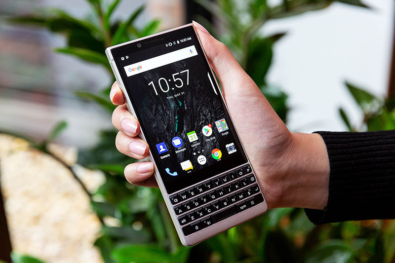 Thiết kế của chiếc blackberry key 2