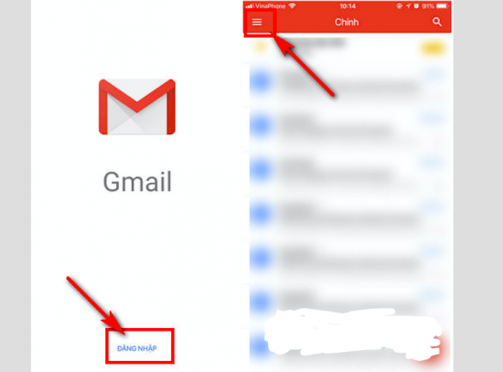 Click vào biểu tượng 3 dấu gạch ngang