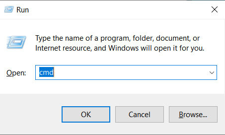 Tổ hợp phím windows R