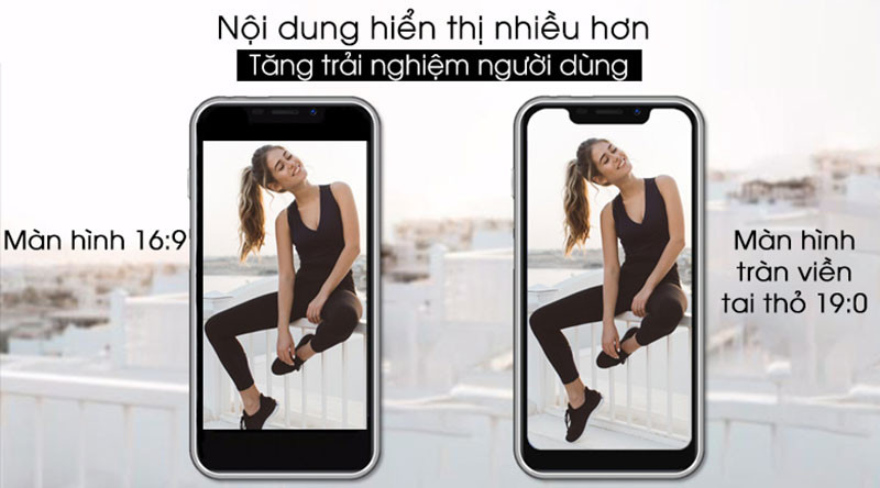 Màn hình Coolpad N5C tràn viền